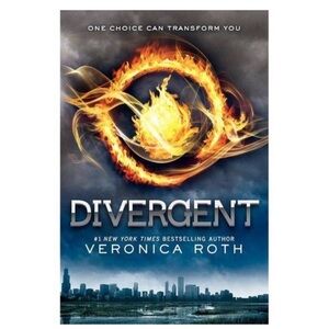 DIVERGENT Book Hardback Young Adult Fiction by Veronica Roth Age 14 and Up GUC